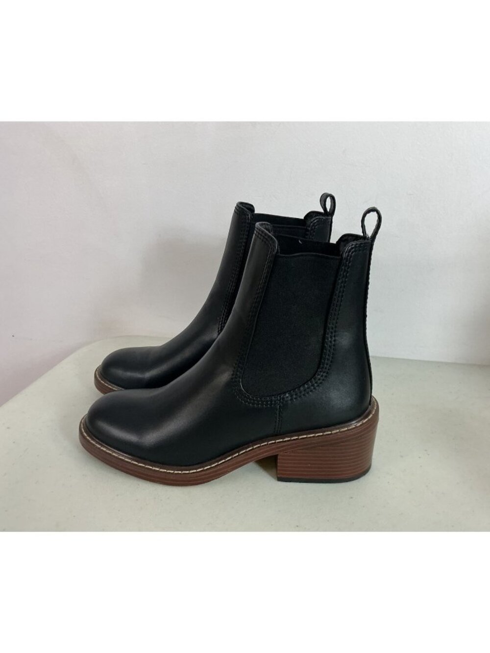 Steve Madden Black Ankle Boots Y2K Platform Chunky Grunge Womens 10